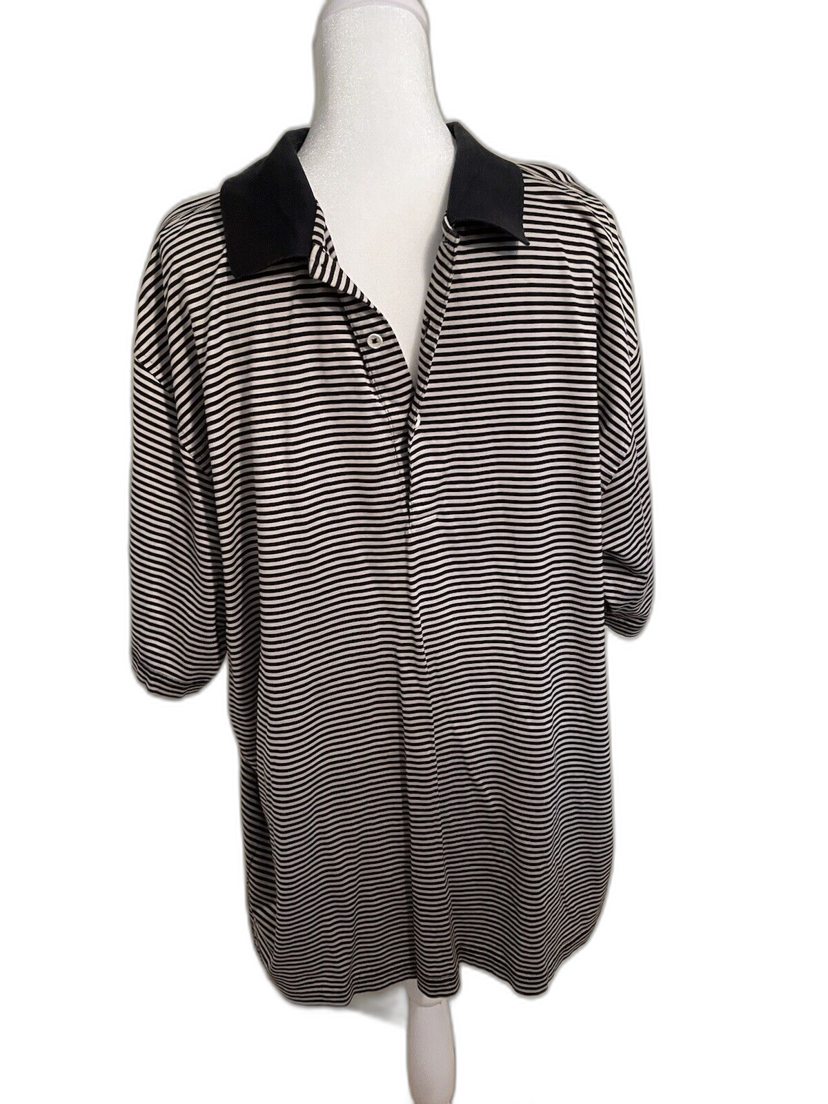 Fairway  Greene Polo Shirt Mens Size Large Short Sleeve Cotton Golf